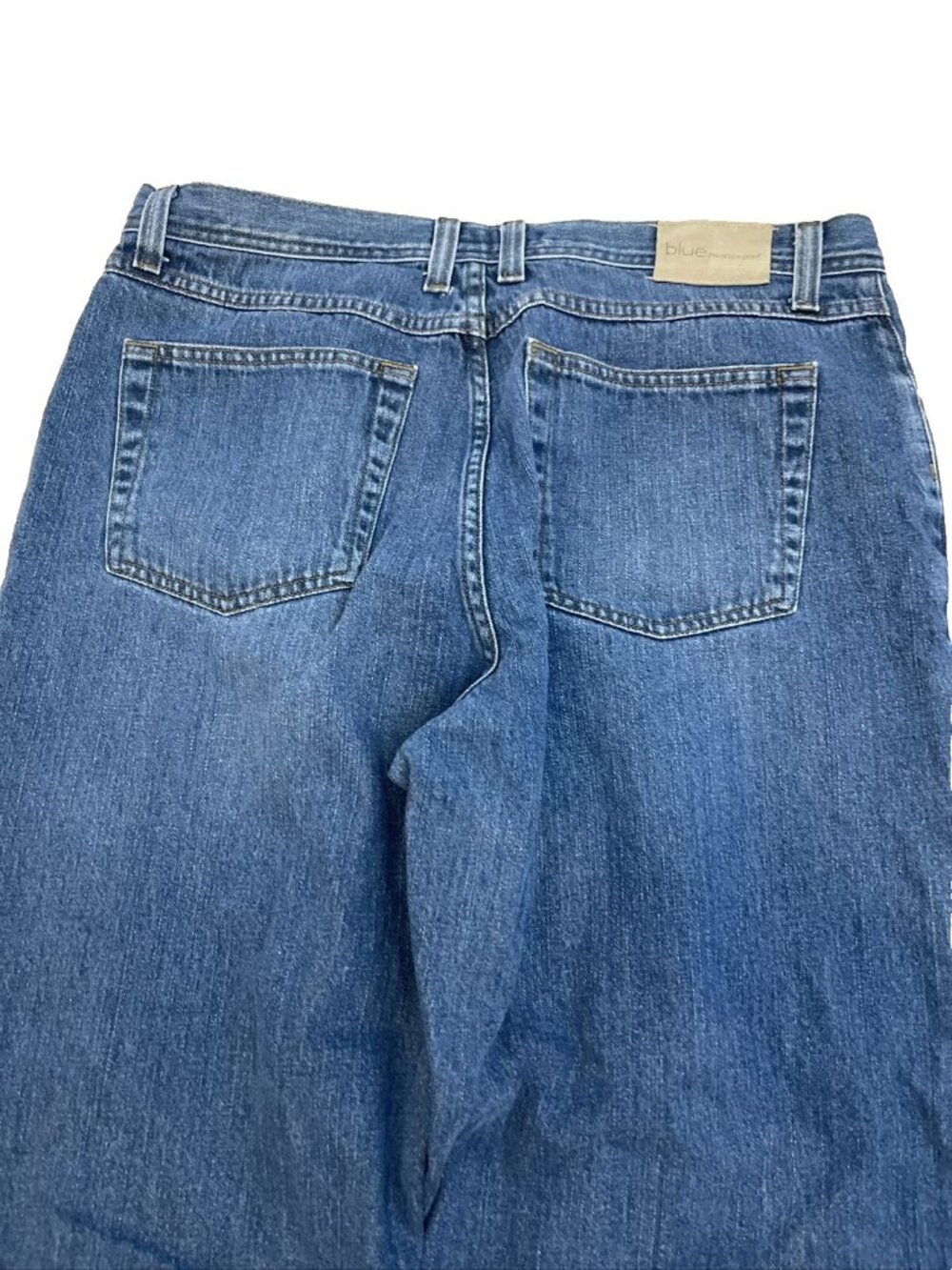 Blue Pronto Uno Medium Wash Denim Blue Jeans Mens Size 38 X 30 - Picture 3 of 7